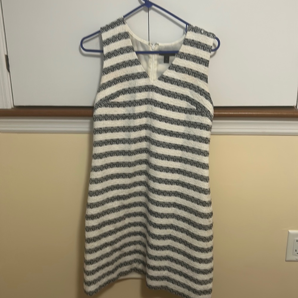 Jcrew tweed shift dress size 4